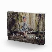 Moderne Moederdag fotoblok (Rechts)