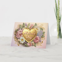 moderne moederdag kaart