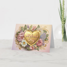 moderne moederdag kaart