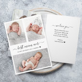 Moderne Moederdag Multi Foto's Vouwkaart Kaart