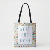 Moderne Moederdag voor beste moeder ooit Tote Bag (Voorkant)