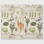 moderne  moestuin cadeaupapier (Vlak)