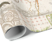 moderne  moestuin cadeaupapier (Rol Hoek)