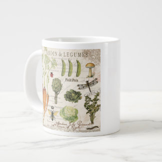 moderne  moestuin grote koffiekop
