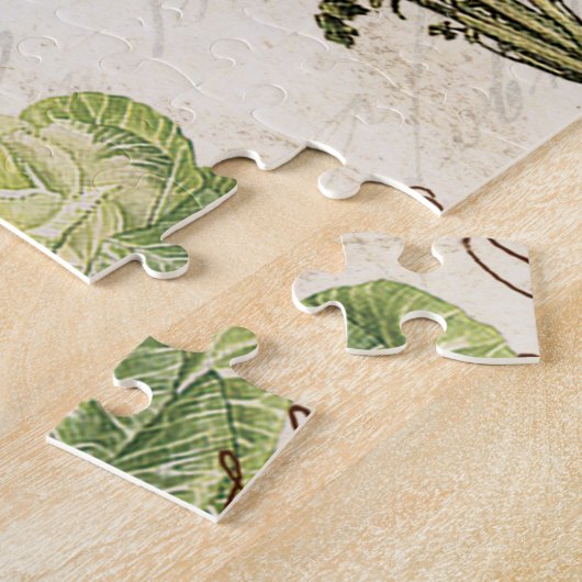 moderne moestuin legpuzzel (Zijkant)