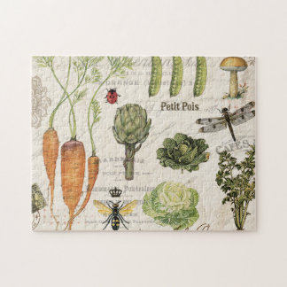 moderne  moestuin legpuzzel