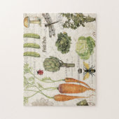 moderne  moestuin legpuzzel (Verticaal)