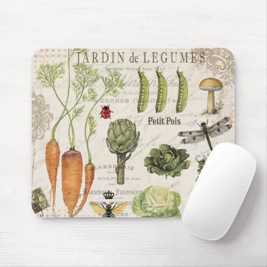 moderne  moestuin muismat (Met muis)