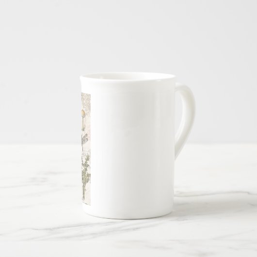 moderne  moestuin porselein kop (Voorkant rechts)