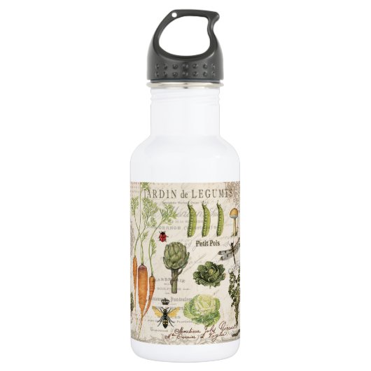 moderne moestuin waterfles (Voorkant)