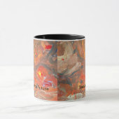 Moderne mok ,blk. interieur met kleurrijke abstrac (Midden)