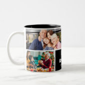 Moderne mok met 4 foto's collage eerste opa (Links)