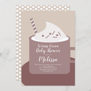 Moderne Mok van cacao-warme chocolade Nuetraal Bab Kaart