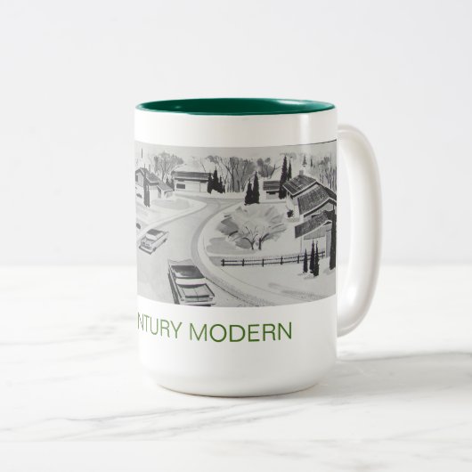 Moderne Mok van de architectuur van de Middeleeuwe (Voorkant rechts)