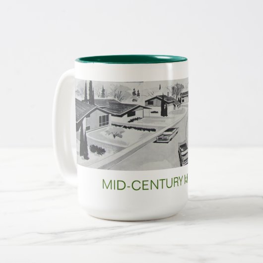 Moderne Mok van de architectuur van de Middeleeuwe (Voorkant links)