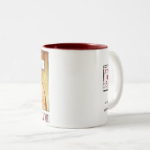 Moderne Mok van koffie (Voorkant rechts)