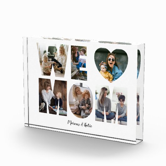 Moderne MOM Photo Collage Gift for ma Fotoblokken (Rechts)