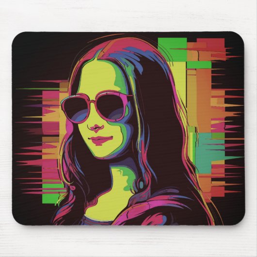 Moderne Mona Lisa Muismat (Voorkant)