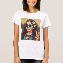 Moderne Mona Lisa-schilderij - Kunst geïnspireerd T-shirt