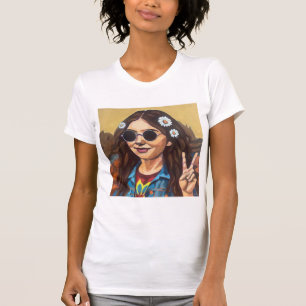 Moderne Mona Lisa-schilderij - Kunst geïnspireerd  T-shirt