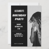 Moderne monochrome foto kaart (Voorkant)