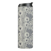 Moderne monochrome paardenbloem thermosbeker (Gedraaid links)
