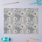 Moderne monochrome paardenbloem tissuepapier (Craft)