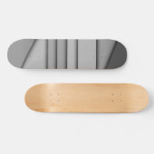 Moderne monochrome persoonlijk skateboard (Horizontaal)