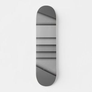 Moderne monochrome persoonlijk skateboard