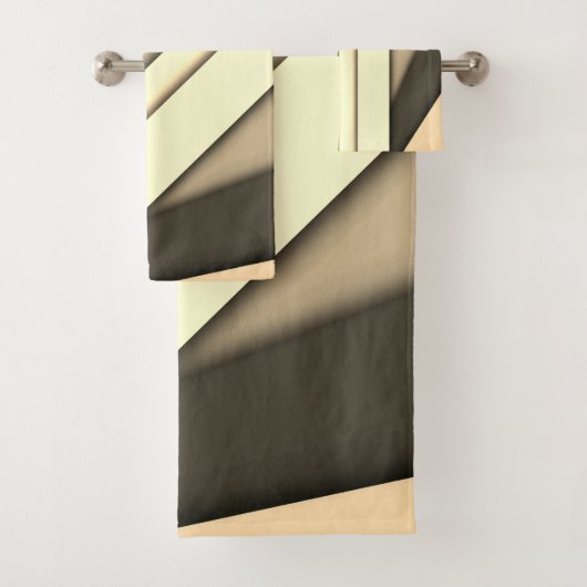 Moderne monochrome tint bad handdoek (Insitu)