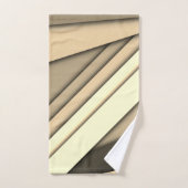 Moderne monochrome tint bad handdoek (Handdoek)