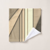 Moderne monochrome tint bad handdoek (Wasdoekje)
