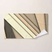 Moderne monochrome tint bad handdoek (Handdoek)