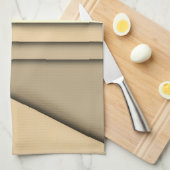 Moderne monochrome tint theedoek (Quarter Fold)