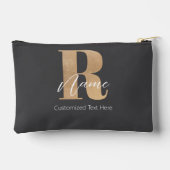 Moderne Monogram Aanvangsletter R & Naam Persoonli Etui (Achterkant)