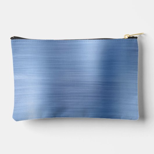 Moderne Monogram Blauwe Etui (Achterkant)