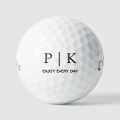 Moderne Monogram Callaway Supersoft Golfballen (Voorkant)