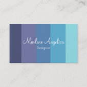 Moderne Monogram Designer Visitekaartjes (Voorkant)