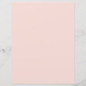 Moderne Monogram en Naam Zacht Roze Recept (Achterkant)