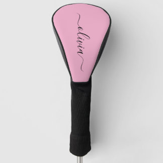 Moderne Monogram Golfhoofdhoes Golfheadcover