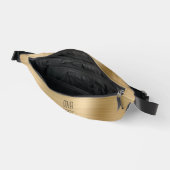 Moderne Monogram Goud Heuptasje (Open)