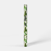 Moderne Monogram Groene Botanische Samsung Galaxy Hoesje (Rechterkant)