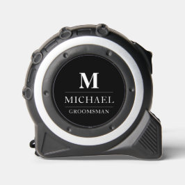 Moderne Monogram Groomsmen Gifts Stijlvolle Beste Rolmaat