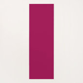 Moderne monogram hot-roze werkout Yoga Mat (Achterkant)