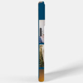 Moderne Monogram Initiaal Fotocollage Case-Mate iPhone Case (Achterkant / Rechts)