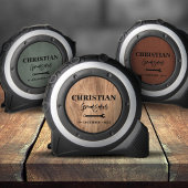 Moderne Monogram Initialen Groomsmen Gift Rolmaat