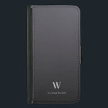 Moderne monogram - minimalistisch professioneel<br><div class="desc">Moderne en professionele draagtas met uw monogram en trendy minimalistische typografie op een luxe gradiënt.</div>
