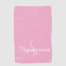 Moderne Monogram Naam Fun Roze