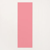 Moderne Monogram Naam Stijlvol Roze Yogamat (Achterkant)