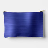 Moderne Monogram Navy Blauwe Etui (Achterkant)